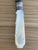Metal Antique Mother‑of‑Pearl Spoon & Fish Knife Set With Victorian Scrollwork For Sale - Image 7 of 9