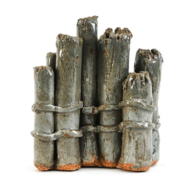 Signed Abstract Studio Ceramic Sculpture For Sale In New York - Image 6 of 6