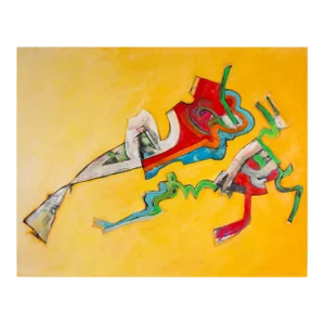 Abstract Mixed Media Painting by James L. Bruch