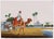 Indian Company School, Government Messenger on a Camel, 1800s, Gouache Paper For Sale - Image 6 of 9