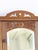 Wood Small Wooden Cabinet with Arch Mirror, Carved Apothecary with Floral Details, Small Chest, Farmhouse Decor, 1940s For Sale - Image 7 of 13