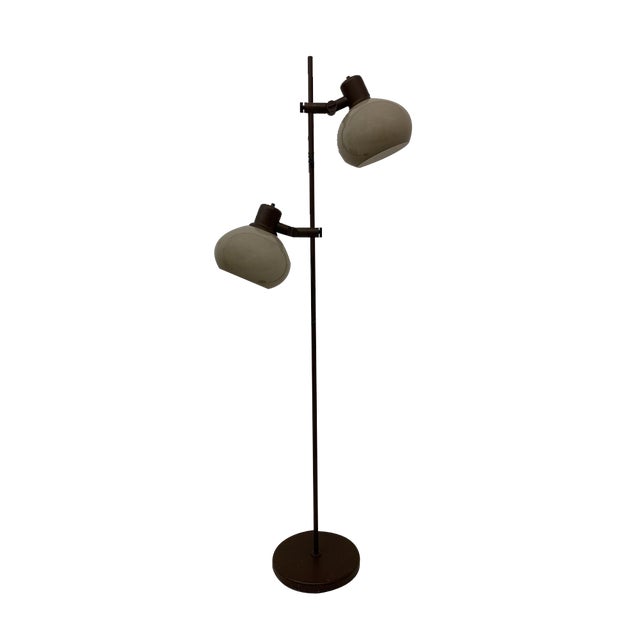 Dijkstra mushroom space age design floor lamp Dutch design retro vintage , 1970’s For Sale