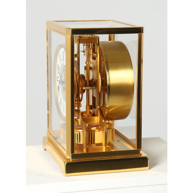 Gold Atmos Clock by Jaeger LeCoultre, 1979 For Sale - Image 8 of 14