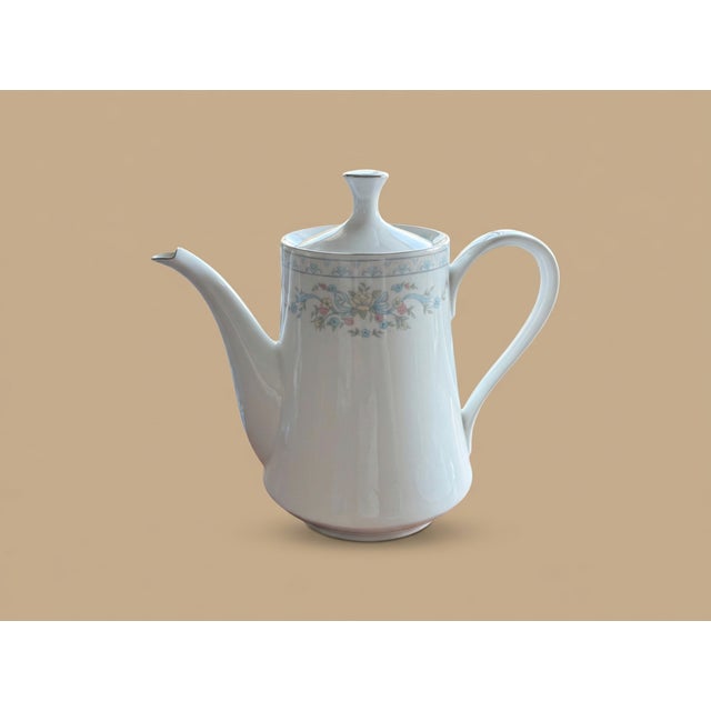 Ceramic Fairfield "Rosepoint" Fine China - 5-Piece Service Set for 12 With Additional Service China - 63 pcs For Sale - Image 7 of 11