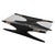 Black "Scintilla" Coffee Table With Stainless Steel and Bronze, Handmade For Sale - Image 8 of 8