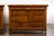 Brown Pair of Italian 18th Century Walnut Four-Drawer Commodes with Bookmatched Veneer For Sale - Image 8 of 12