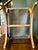Vintage Regency-Style X-Base Bench by Gilliam Furniture, Featuring Tufted Chartreuse Velvet Upholstery For Sale - Image 15 of 18