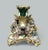 Early 19th Century Antique English Coalbrookdale Flower Encrusted Porcelain Inkwell Centerpiece 1820 For Sale - Image 5 of 7