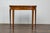 19th Century English 19th Century Neoclassical Demi-Lune Game Table with Inlaid Apron For Sale - Image 5 of 12
