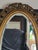 Gold Early 1900s French Style Hand Carved Gilded Oval Beveled Wall Mirror For Sale - Image 8 of 12