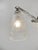 Cherrier & Besnus & Hanots French Art Deco Chandelier 1930s - Stepped Glass & Nickel For Sale - Image 11 of 12
