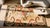 Textile 1900s Ivory Medallion Folk Art Antique American Hooked Rug 2' 3" X 4' 5" Handknotted Wool Carpet For Sale - Image 7 of 9