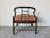 Bronze Vintage Mastercraft Asian-Style Faux Bamboo Metal Lounge Chair/ Sold For Sale - Image 8 of 12