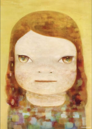 Yoshitomo Nara 'Hazy Humid Day' Official Exhibition Poster