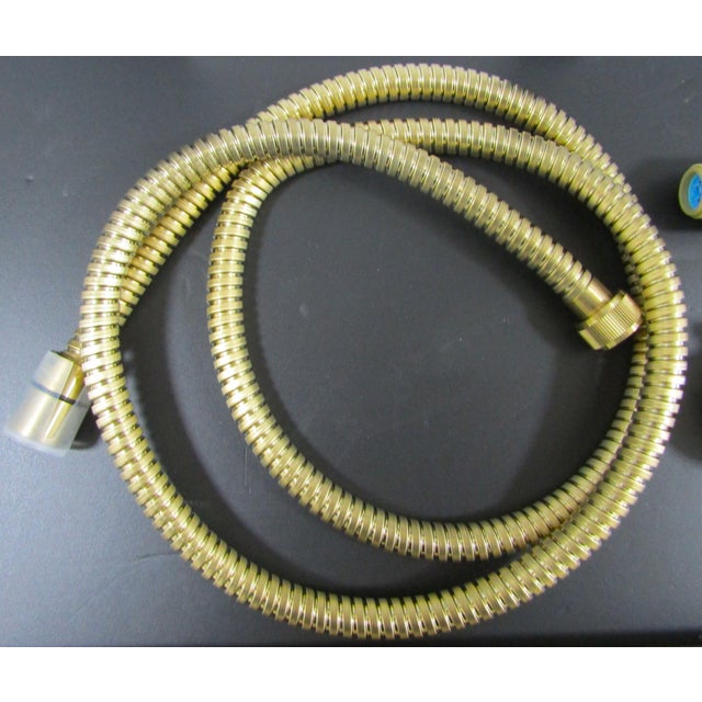 Contemporary New Pfister Tenet Lg16-TNTBG Brushed Gold Slide Bar Hand Shower For Sale - Image 3 of 10