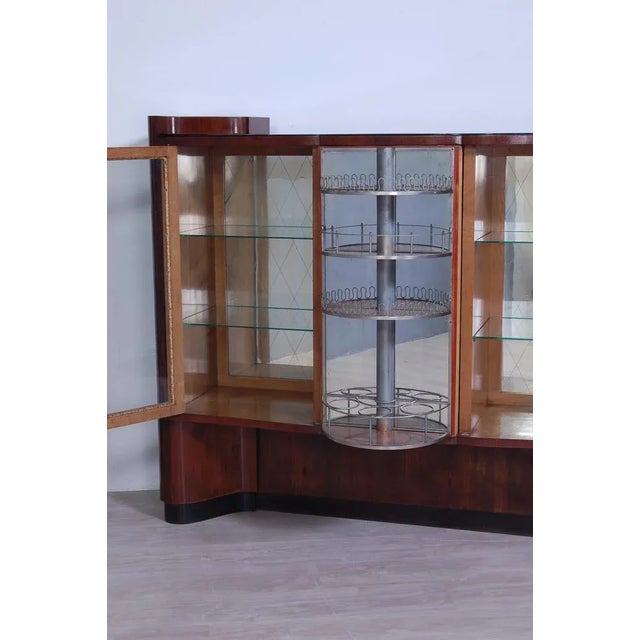 Art Decò Mobile Bar With Swivel Door, 1940s For Sale - Image 17 of 18