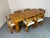 Mid Century Modernist Chapo Jeanneret and Perriand style Dining Set table and chairs. from the 1960s The set is in a good...