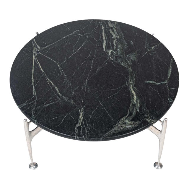 1965 Alexander Girard for Braniff Airlines & Herman Miller Marble Coffee Table For Sale