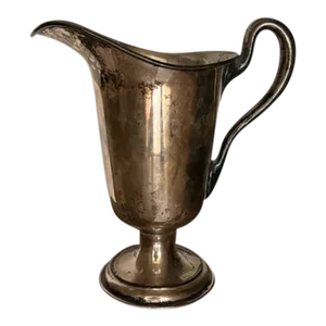 1930s Sheffield L.B.S.Co. Trophy Style Silverplated Large Wine Pitcher or Vase