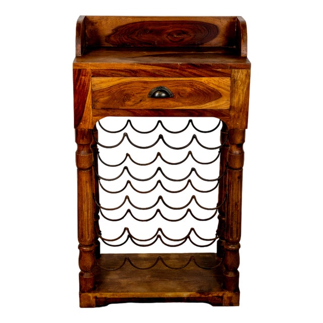 Provincial Wine Chest of Drawers in Elm, 1940s For Sale