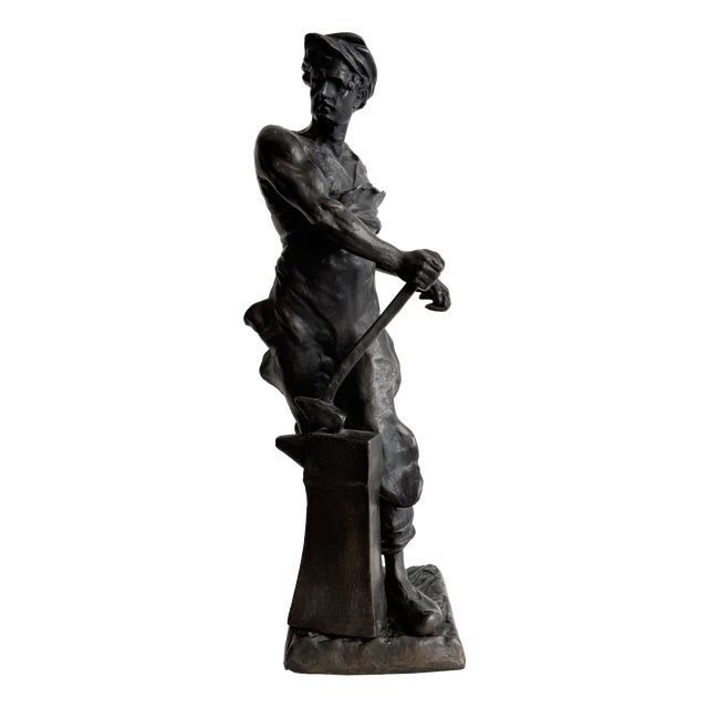 Blacksmith, 19th Century, Bronze For Sale