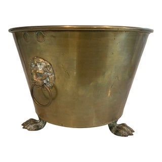 Early 1900’s Large Bass Clawfoot Planter For Sale