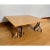 Vintage Driftwood & Cedar Low Tea Table For Sale - Image 12 of 12