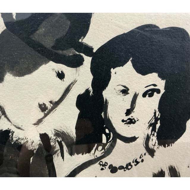 Marc Chagall “Les Amoureux” 1958 Lithograph by Marc Chagall For Sale - Image 4 of 10