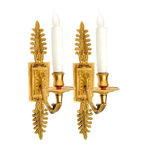 Pair of Antique Gilt Sconces