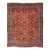 Antique Rug With All-Over Design on Red Field For Sale
