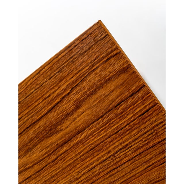 Extendable Beech Dining Table with Laminate Top, Sweden, 1950s For Sale - Image 9 of 10