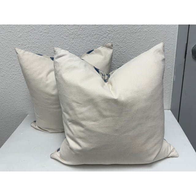 Thom Filicia Home Collection the Rigi Ink Pattern Pillows, Pair For Sale - Image 10 of 12