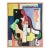 1950 Oil on Canvas Cubist Style Painting by John Eddy Hutchins For Sale
