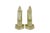 Vintage Mid-Century Modern Hand Carved Green Onyx Horse Head Bookends featuring a smooth, polished finish with natural...