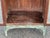 Early 20th Century. Artisan Painted Two Door Display Cabinet For Sale - Image 11 of 14
