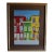 Mid-Century Style Signed Framed Expressionist Watercolor - Burano Canal Houses For Sale