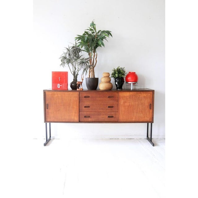 This elegant Interflex sideboard, produced in the 1960s, represents the essence of mid-century modern and Scandinavian...