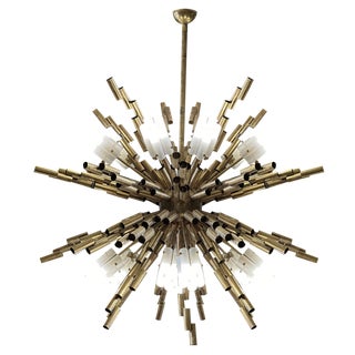 Large Sputnik Chandelier, 1970s For Sale