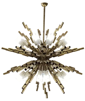 Large Sputnik Chandelier, 1970s
