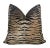Traditional Animalia Tiger Velvet Down Pillows - a Pair For Sale - Image 3 of 7