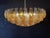 Glass Amber & Clear Poliedri Murano Glass Ceiling Light, 1990s For Sale - Image 7 of 18