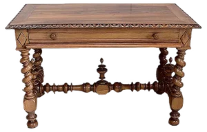 Vintage Walnut Desk