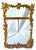 Vintage Rococo Revival Gilded Brass and Beveled Glass Easel Picture Frame for 4" X 6" Photograph For Sale