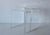 Mid-Century Modern Vintage Lucite Acrylic Waterfall Nesting Tables, Mid-Century Modern-a Pair For Sale - Image 3 of 15