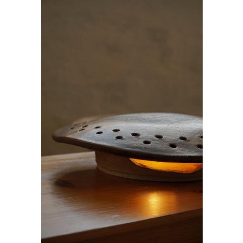 1960s Mid-Century Danish Organic Sculptural Ceramic Wall Sconce, 1970s For Sale - Image 5 of 18