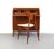 1960s Danish Modern Roll Top Teak Secretary Desk For Sale - Image 4 of 7