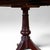 Vintage Drexel Chippendale Mahogany Pedestal Dining Table With Burlwood Veneer Top For Sale - Image 10 of 18