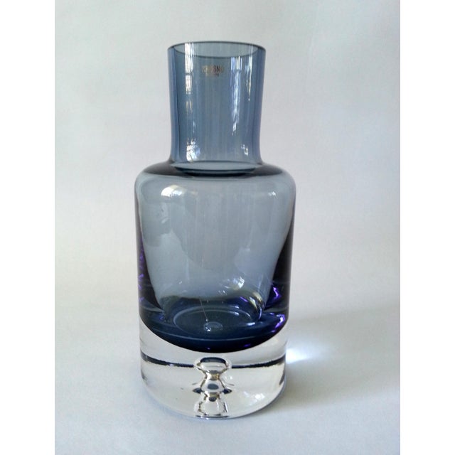 Krosno Poland Bubble Crystal Decanter Chairish