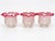 Early 20th Century Brass 3-Light Chandelier With Pink Glass Shades For Sale - Image 10 of 12