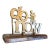 Whimsical 1970s "Do It Now" Brass Desk Letter Holder For Sale
